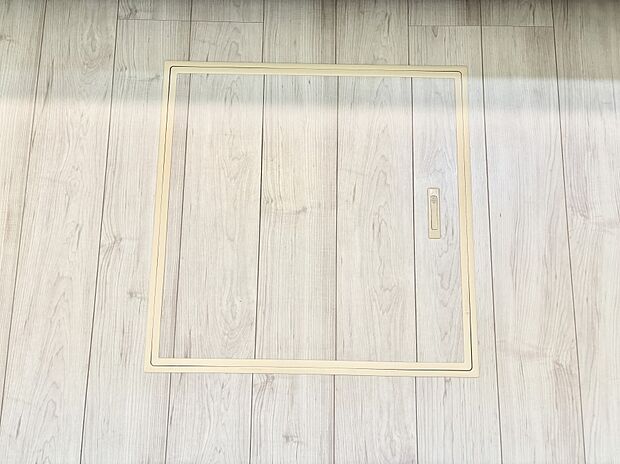 床下収納付き！日用品・非常用品の収納にも大活躍。