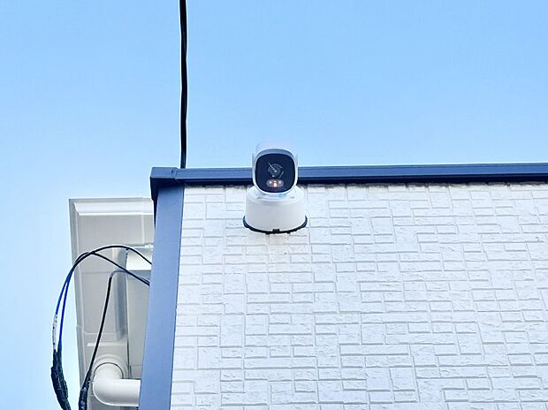 防犯カメラ付きでセキュリティ安心