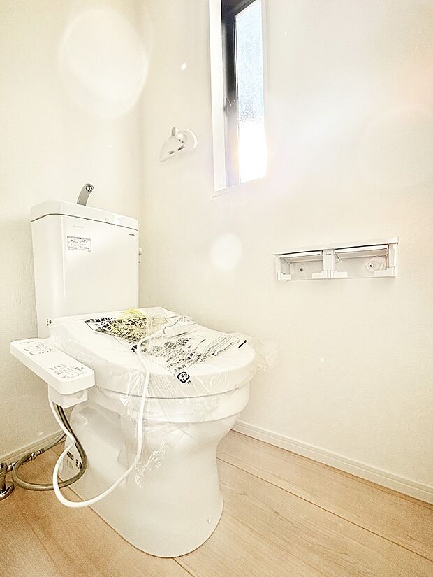 トイレは安心の2箇所！朝のバタバタも一安心です。