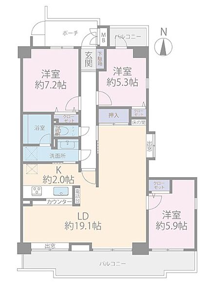 間取り：311002453894