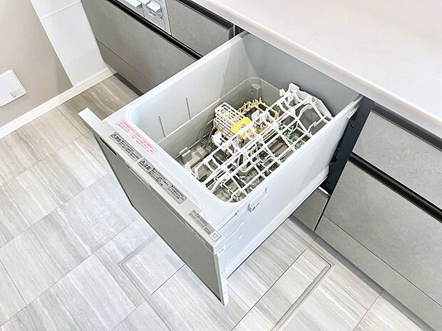 面倒なお片づけは食洗機にお任せ!家事の負担が減って、時間にも気持ちにもゆとりができます。