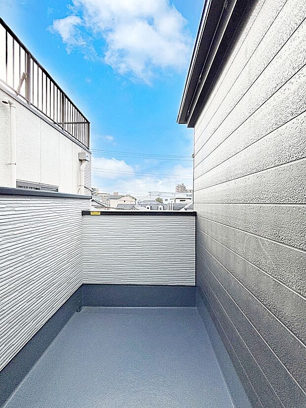 風通しの良いバルコニーが2ヶ所