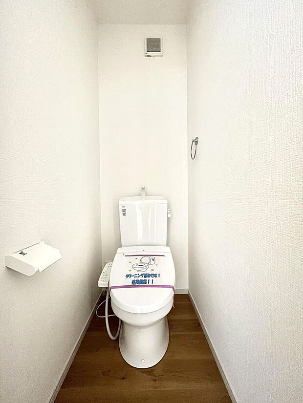 トイレは1階と2階それぞれに配置されていてとても便利です。 