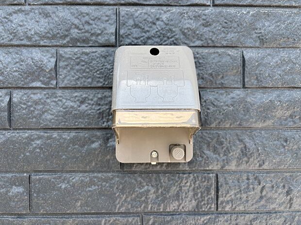 便利な外コンセント。