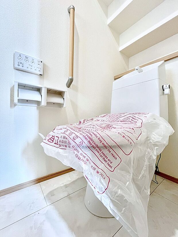 トイレは安心の2箇所!朝のバタバタも一安心です。