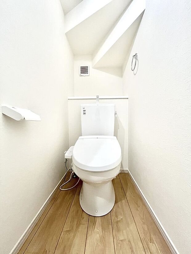 トイレは1階と2階それぞれに配置されていてとても便利です。