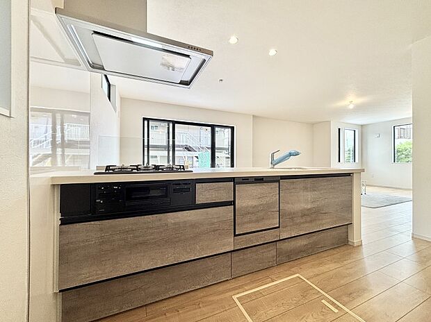 お料理を効率的に、楽しく!システムキッチン