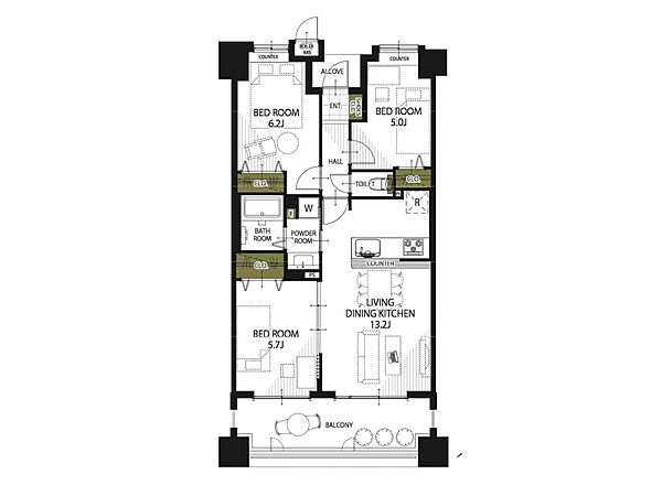 間取り：311002196448