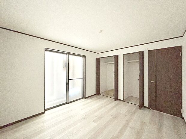 子供部屋にもおすすめな収納スペースたっぷりの居室