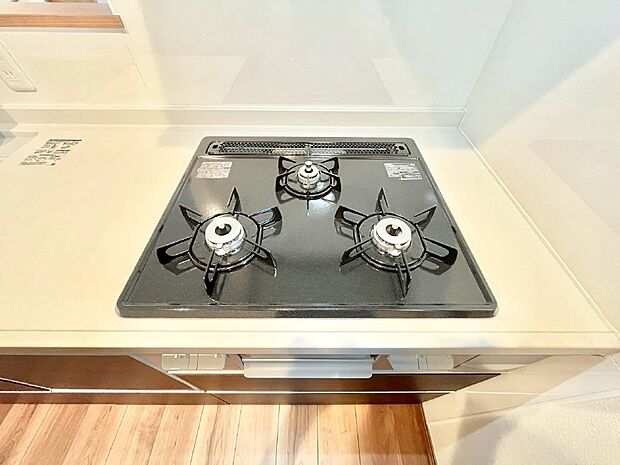 三口ガスコンロでお料理が一気にはかどりそう