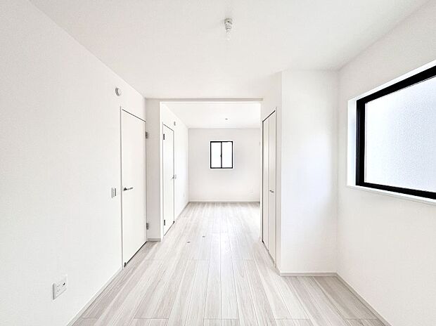 将来は2部屋にすることもできますね。お年頃になったら夢の個室にチェンジ!