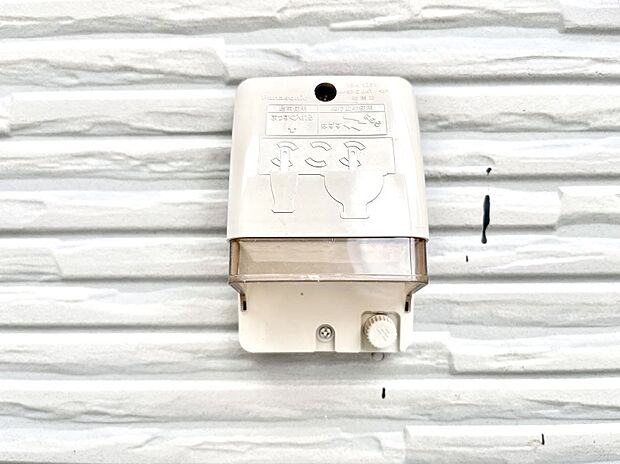 便利な外コンセント。