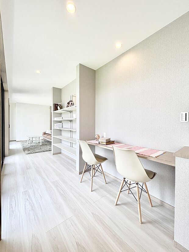 家族が自然と集まる憩いのスペースになりそう  