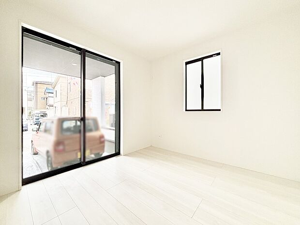 2面採光を確保した明るい空間。家族みんなが快適な暮らしを実現する設計です。