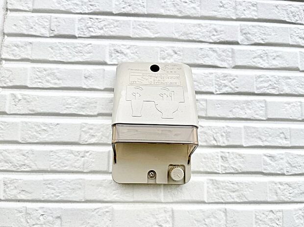 便利な外コンセント。