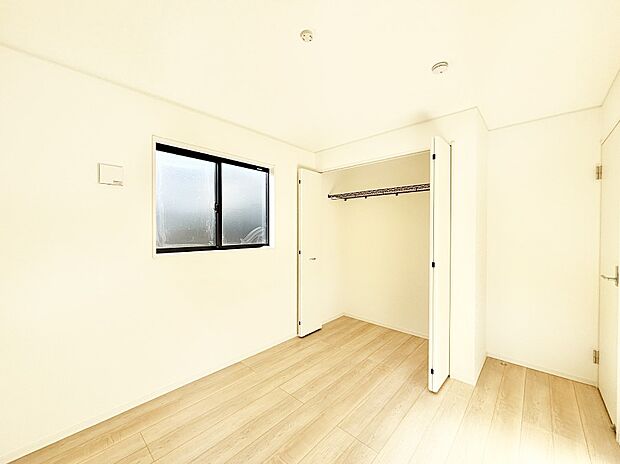 収納も充実しています！どんなお部屋にするか考えるのが楽しみですね。