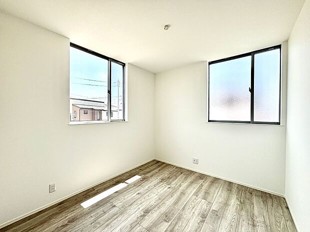 2面採光で明るさ&風通し良好!