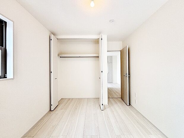 収納も充実しています!どんなお部屋にするか考えるのが楽しみですね。