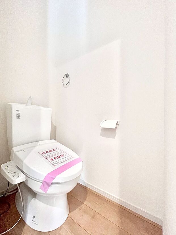 トイレは1階と2階それぞれに配置されていてとても便利です。 