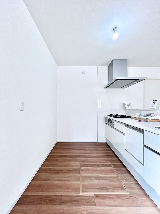 ゆとりあるキッチンではご家族と楽しくお料理ができます。