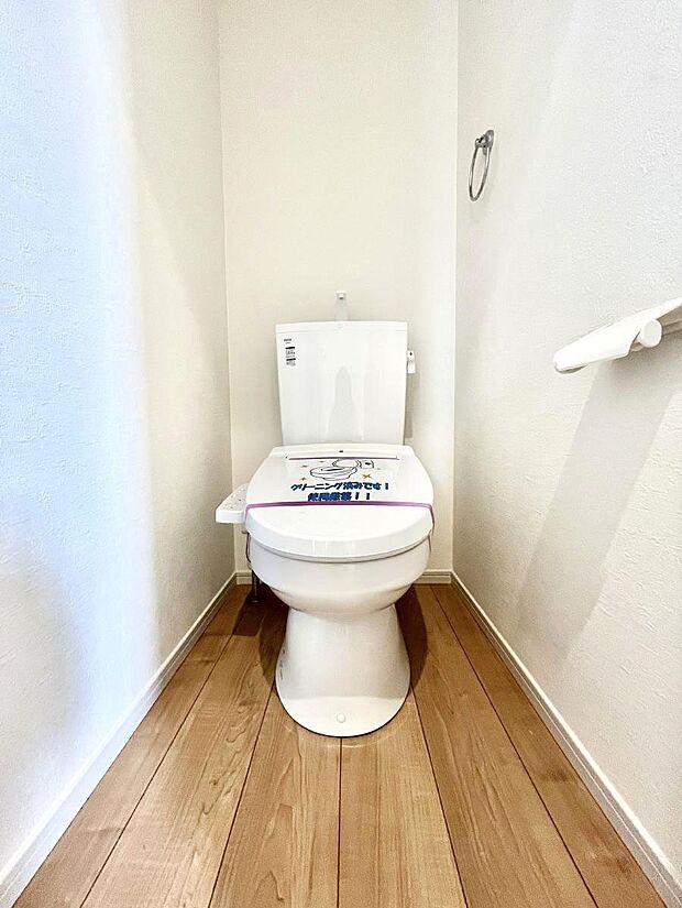 トイレは1階と2階それぞれに配置されていてとても便利です。