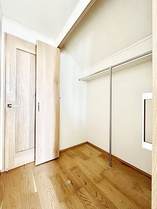 収納力あるクローゼット