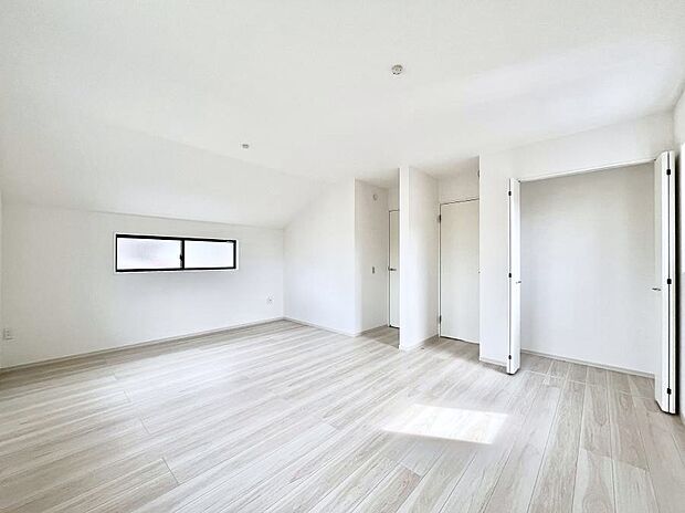 将来は2部屋にすることもできますね。お年頃になったら夢の個室にチェンジ!