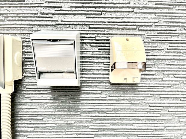 便利な外コンセント。