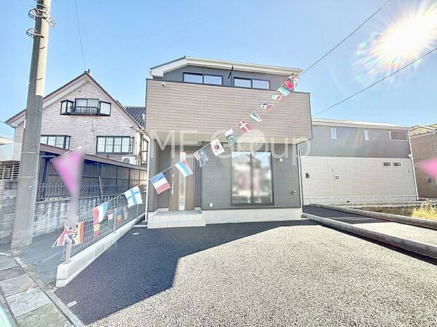 上質感あふれる外観デザイン。魅力の住まいを実現。