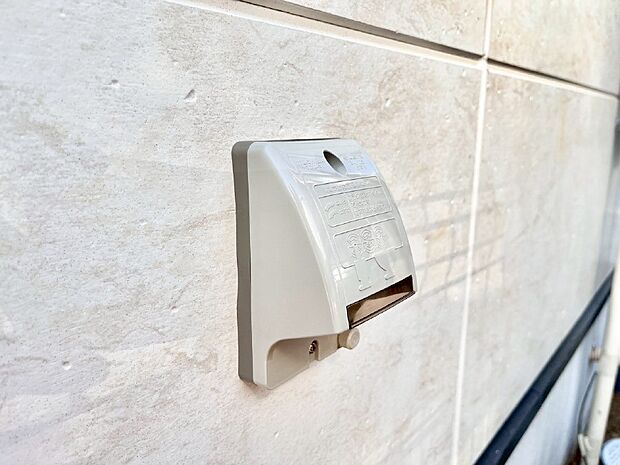 便利な外コンセント。