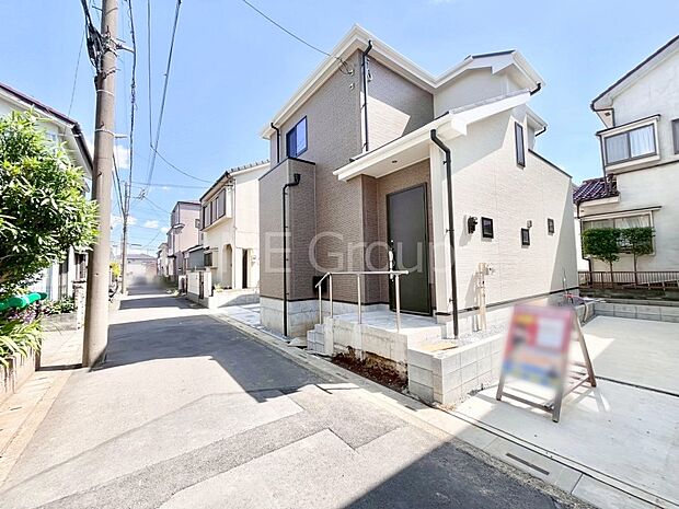 前面道路はきちんと整備されています