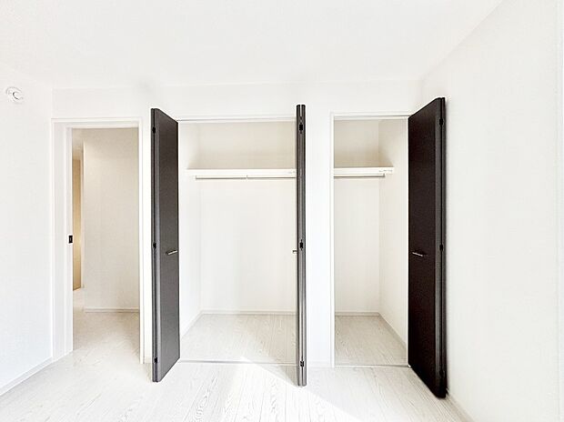 収納力あるクローゼット