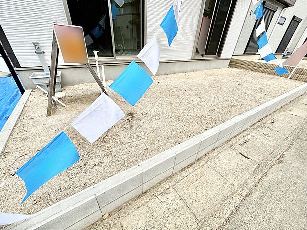 明るさたっぷりのお庭