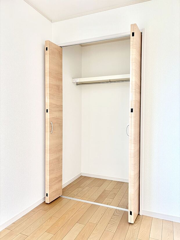 たっぷりの収納スペースで快適に暮らせそう