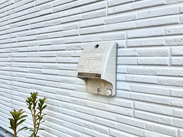 便利な外コンセント。