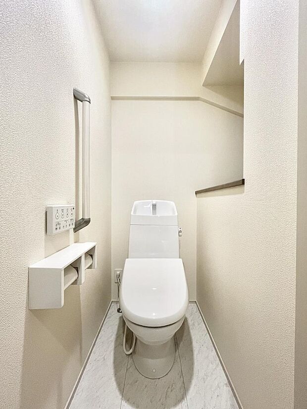 トイレは1階と2階それぞれに配置されていてとても便利です。