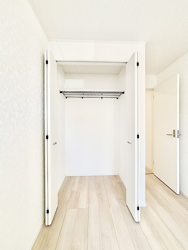 収納力あるクローゼット