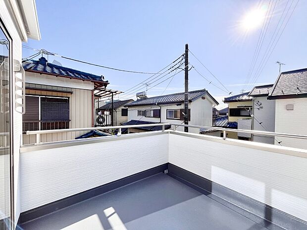 気持ちよい陽光と風を感じられます