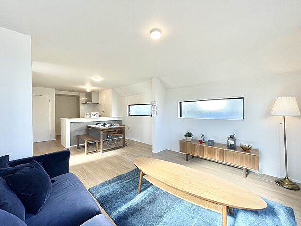 住む方の個性が引き出される、インテリアを考えるのが楽しみなリビングです!