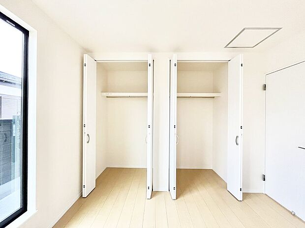 全居室クローゼット付き
