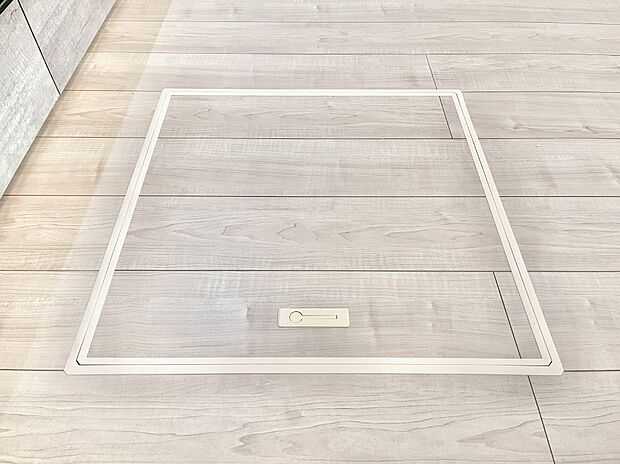 床下収納付き！日用品・非常用品の収納にも大活躍。