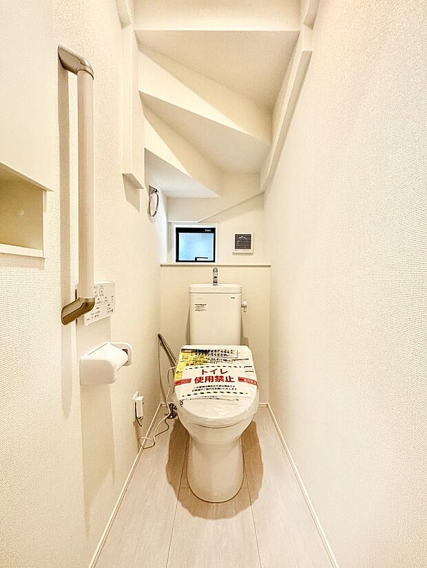 トイレは1階と2階それぞれに配置されていてとても便利です。 
