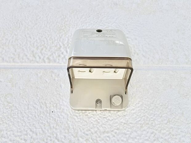 便利な外コンセント。