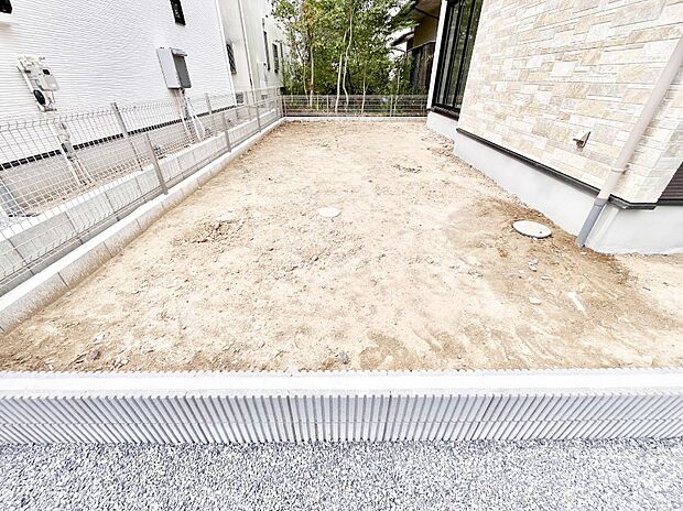 明るさたっぷりのお庭