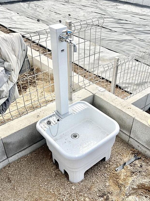 ガーデニングやお掃除に便利な外水栓