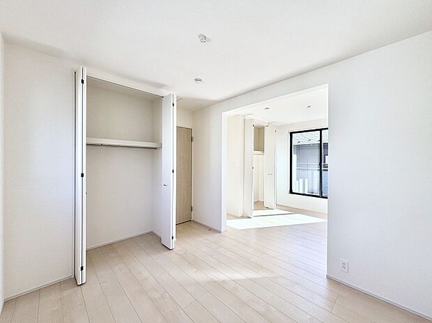 将来は2部屋にすることもできますね。お年頃になったら夢の個室にチェンジ!