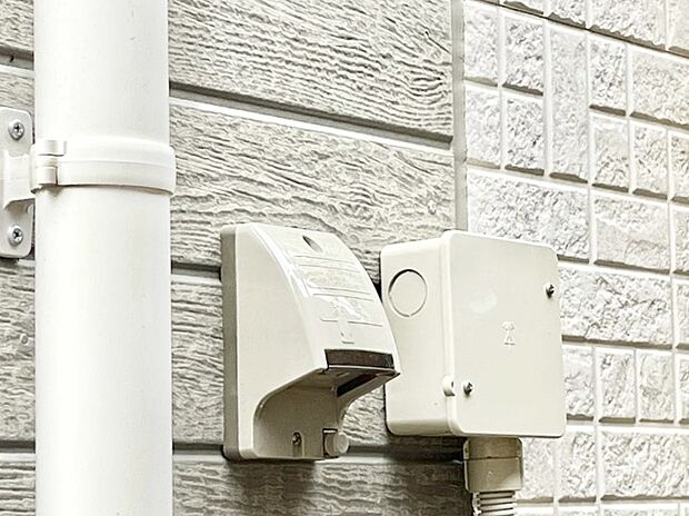 便利な外コンセント。