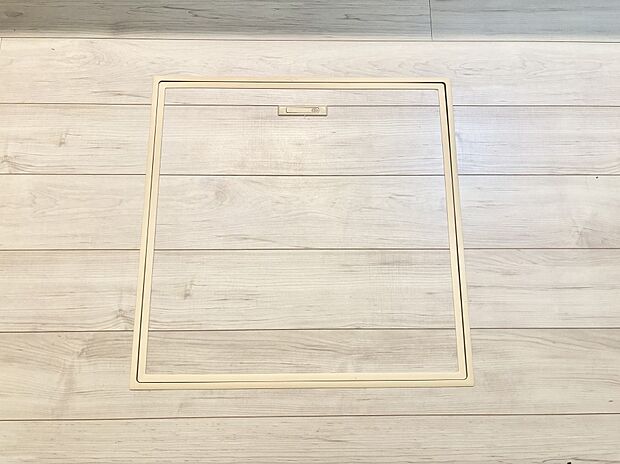 床下収納付き！日用品・非常用品の収納にも大活躍。