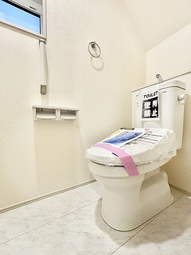 トイレは1階と2階それぞれに配置されていてとても便利です。