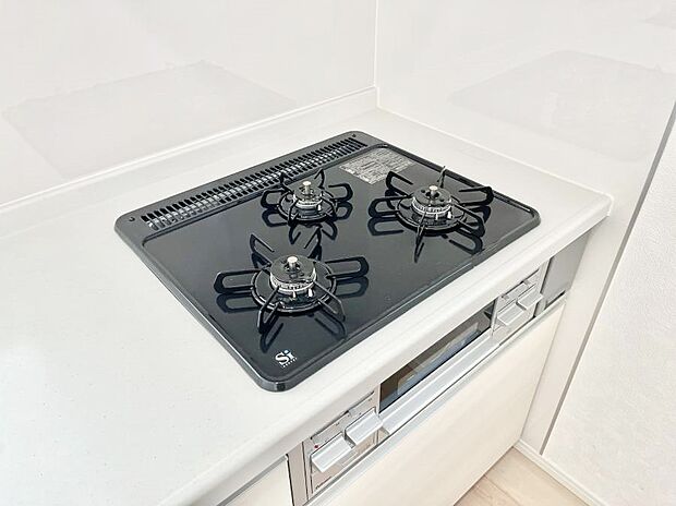 三口ガスコンロでお料理が一気にはかどりそう